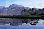 Ben Nevis from Corpach, Highland region, Scotland, United Kingdom, Europe