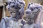 People in Carnival costume, Venice, Veneto, Italy, Europe