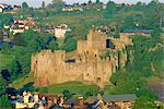 Chepstow Castle, Chepstow, Gwent, South Wales, United Kingdom, Europe