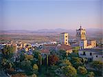 Vue du château de Trujillo, Caceves, Estrémadure, Espagne, Europe