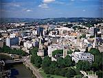 Blick über das Zentrum der Stadt, Bristol, England, Unnited Königreich, Europa