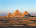 Giza Pyramids, Giza, UNESCO World Heritage Site, Cairo, Egypt, North Africa, Africa