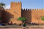 City walls, Taroudannt, Morocco, North Africa, Africa
