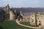 Château de Chepstow, au pays de Galles, Royaume-Uni, Europe