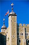 Détail, Tower of London, Londres, Angleterre, RU