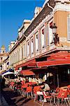 Cours Saleya, Nice, Alpes Maritimes, Cote d'Azur, Provence, France, Europe