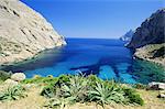 La baie près de Puerto Pollensa, Majorque (Majorque), îles Baléares, Espagne, Europe