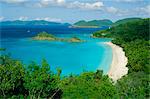 Trunk Bay, St. John, US Virgin Islands, Caribbean, Karibik, Mittelamerika