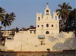 L'église de notre-Dame de l'Immaculée Conception et grand bell, Panaji, Goa, Inde