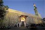 Umayyad mosque at night, UNESCO World Heritage Site, Damascus, Syria, Middle East