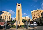 Reconstruit Place étoile, Beyrouth, Liban, Moyen-Orient