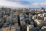 Blick über die Stadt von Crown Hotel, Beirut, Libanon, Naher Osten