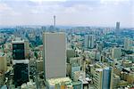 Aerial view of Johannesburg city centre