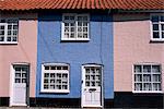 Cottages, Southwold, Suffolk, England, United Kingdom, Europe