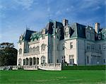 Exterior of the Marble House, built in 1892 for William K. Vanderbilt, Newport, Rhode Island, New England, United States of America, North America