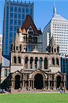 Trinity Church 1877, Copley Square, Boston, Massachusetts, United States of America