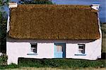 Reetdachhaus, County Clare, Munster, Eire (Irland), Europa