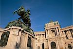 Monument au Prince Eugène, Hofburg, Vienne, Autriche, Europe