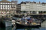 Le port, La Corogne, Galice, Espagne, Europe