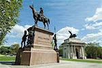 Statue of the Duke of Wellington, Hyde Park Corner, London, England, United Kingdom, Europe