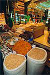 Food shop, Grand Bazaar, Istanbul, Turkey, Eurasia