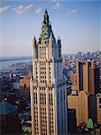 Le Woolworth Building, Manhattan, New York, États-Unis d'Amérique