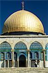 Dome of the Rock, Mosque of Omar, Temple Mount, Jerusalem, Israel, Middle East