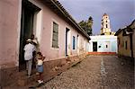 Rue de Trinidad, Cuba, Antilles, l'Amérique centrale