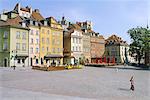 Zamkowy Square, old town, Varsovie. Poland