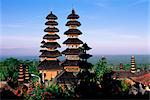 Pagode tours, Pura Besakih Temple, Bali, Indonésie, Asie