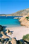 Cala Coticcio, Caprera island, Maddalena archipelago, island of Sardinia, Italy, Mediterranean, Europe