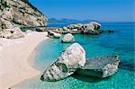 Cala Mariolu, Cala Gonone, Golfe di Orosei (Orosei gulf), island of Sardinia, Italy, Mediterranean, Europe