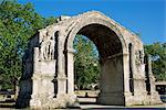 Roman arch, St. Remy de Provence, Vaucluse, Provence, France, Europe
