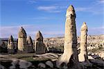 Vallée de Göreme, Cappadoce centrale, Anatolie, Turquie, Asie mineure, Asie
