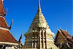 Wat Phra, Doi Suthep, in der Nähe von Chiang Mai, Thailand, Südostasien, Asien