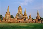 Wat Chai Wattanaram, Ayutthaya, Thaïlande, Asie