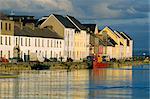 Long Walk view of Claddagh Quay, Galway Town, Co Galway, Ireland