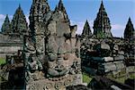 Hindu temples of Candi Prambanan, UNESCO World Heritage Site, Yogyakarta region, island of Java, Indonesia, Southeast Asia, Asia
