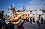 Saint Esprit festival, Madalena Pico island, Açores, Portugal, Europe, océan Atlantique