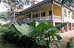 Laura Plantation, on the edge of the Mississippi, La Vacherie region, Louisiana, United States of America, North America