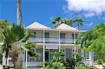 Nelson's house, Nelson's Dockyard, English Harbour, Antigua, Leeward Islands, West Indies, Caribbean, Central America