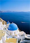 Thira (Fira), Santorini, Iles Cyclades, Grèce, Europe