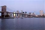 Manhattan skyline, New York City, New York, United States of America, North America