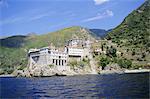Monastery, Athos, UNESCO World Heritage Site, Greece, Europe