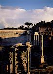 Le Roman Forum, site du patrimoine mondial de l'UNESCO, Rome, Lazio, Italie, Europe