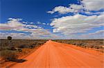 Outback road, Menindee, New South Wales, Australia, Pacific