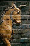 Babylonian wall tiles, Babylon, Iraq, Middle East