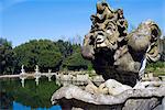 Vasca dell'Isola (Island's Pond), Harpy's Fountain, Boboli Gardens, Florence, Tuscany, Italy, Europe