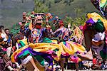 Buddhistische Festival (Tsechu), Haa-Tal, Bhutan, Asien