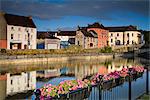 John's Quay and River Nore, Kilkenny City, County Kilkenny, Leinster, Republic of Ireland, Europe